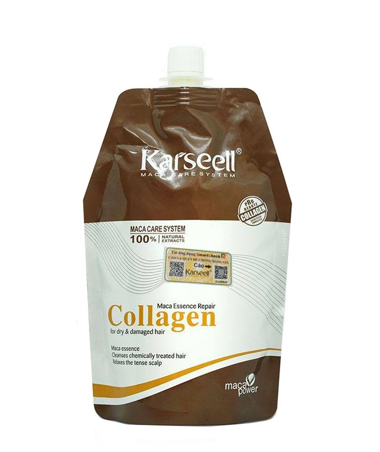Dầu Hấp Tóc Collagen Karseell Maca 500ml