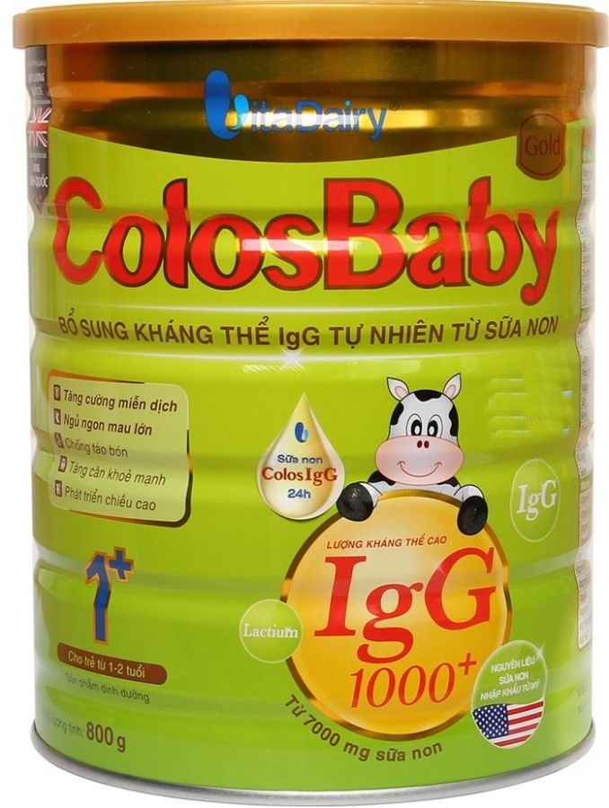 Sữa Colosbaby Gold 1+ Cho Trẻ Từ 1 - 2 Tuổi
