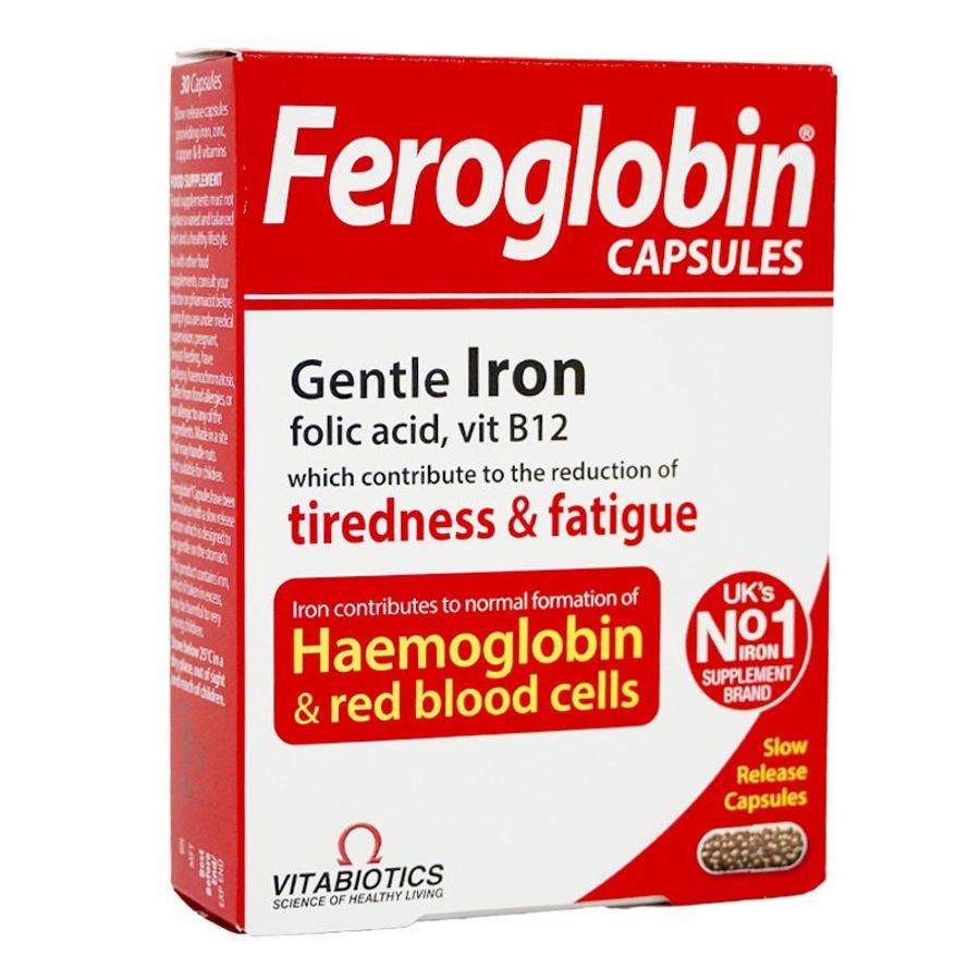 Sắt Feroglobin B12 Dạng Viên Hỗ Trợ Duy Trì Sức Khỏe