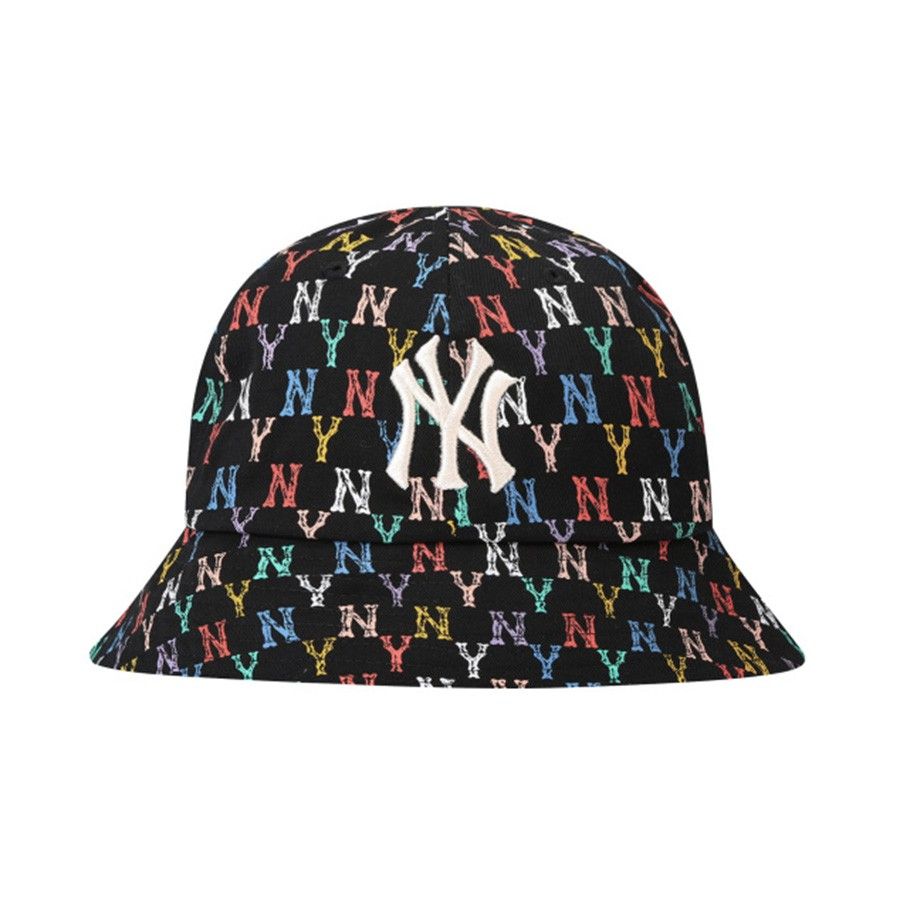 Nón MLB Bucket Hat Monogram Rainbow Dome 32CPH4111-50L