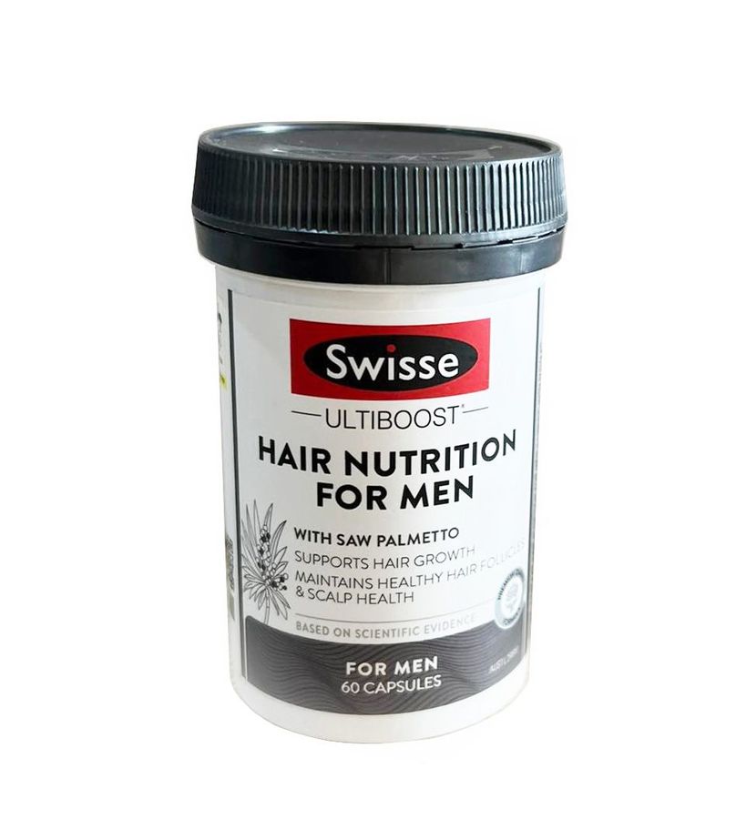 Viên Uống Hỗ Trợ Mọc Tóc Cho Nam Swisse Hair Nutrition For Men