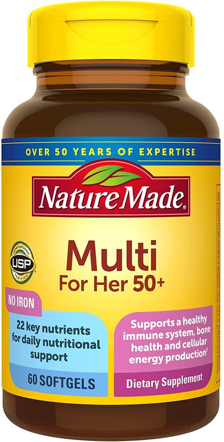 Vitamin Tổng Hợp Cho Nữ Nature Made Multi For Her 50+