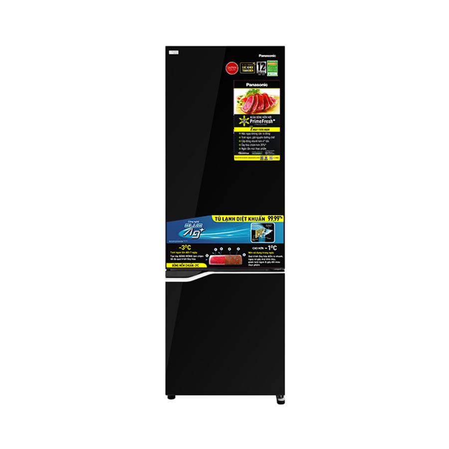 Tủ Lạnh Panasonic NR-BC360QKVN Inverter 322 Lít