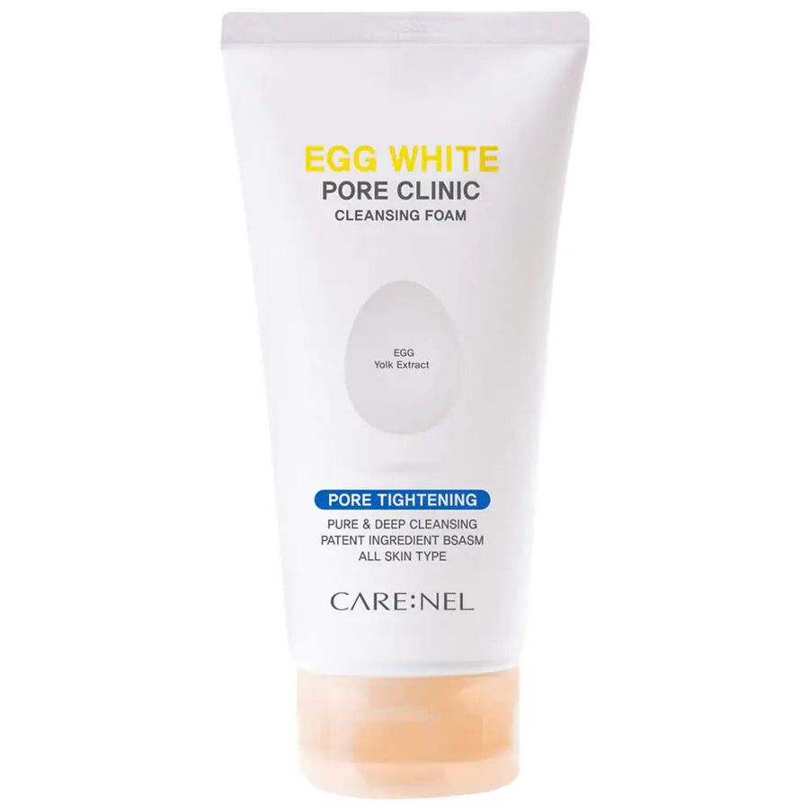 Sữa Rửa Mặt Trứng Gà Care:Nel Egg White Pore Clinic Cleansing Foam