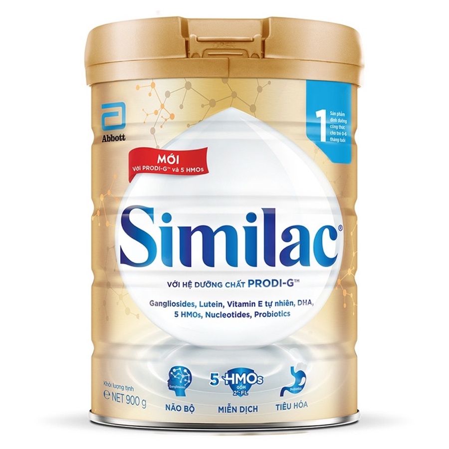 Sữa Bột Similac 1 Dinh Dưỡng 5G Cho Trẻ 0 - 6 Tháng Tuổi