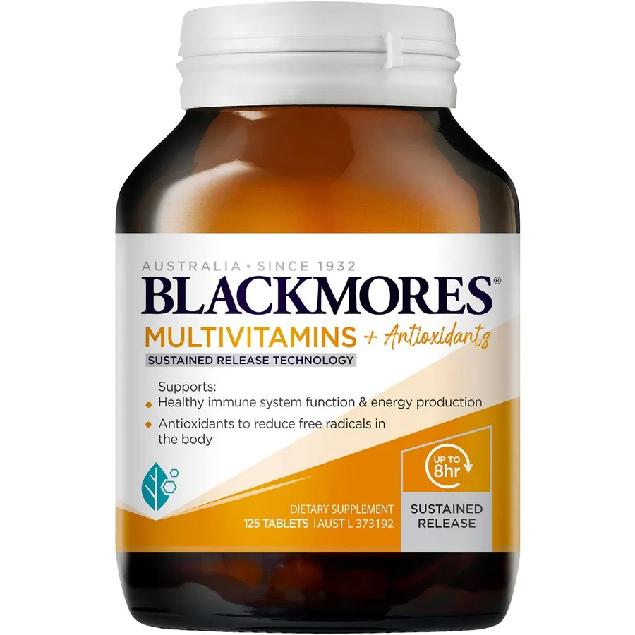 Vitamin Tổng Hợp Hỗ Trợ Chống Oxy Hóa Blackmores Sustained Release