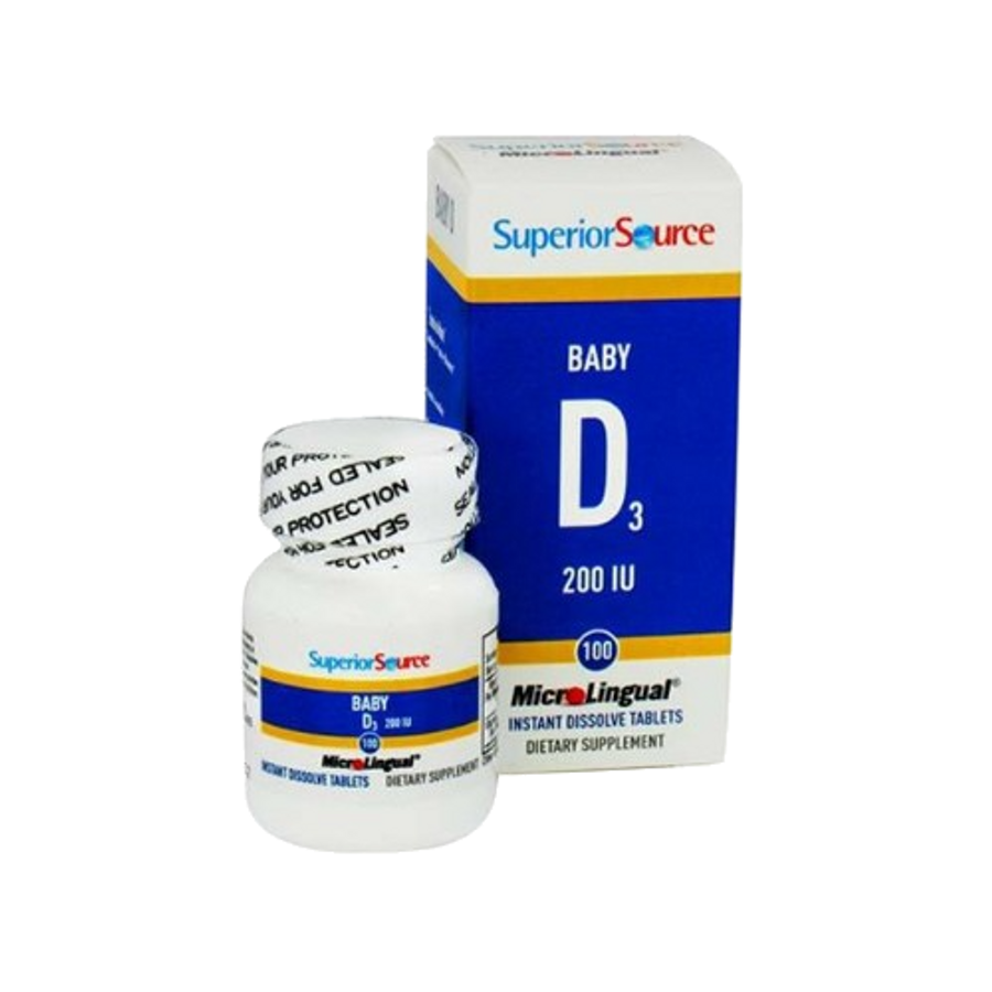 Baby D3 Vitamin D3 Nano Dành Cho Trẻ Sơ Sinh Của Mỹ