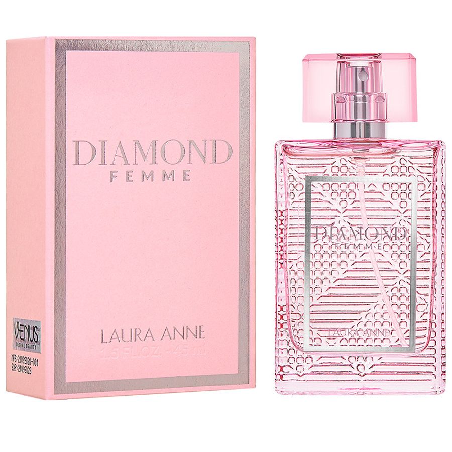 Nước Hoa Nữ Laura Anne Diamond Femme Pink 45ml