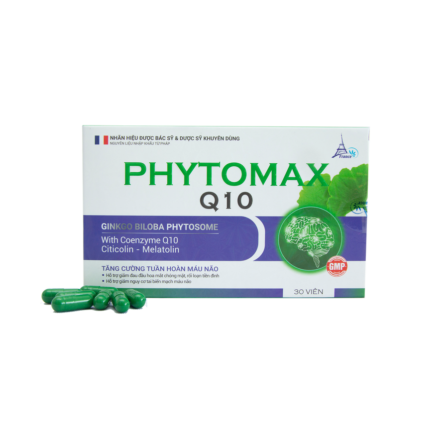 Viên Uống Hỗ Trợ Tuần Hoàn Não PhytomaxQ10