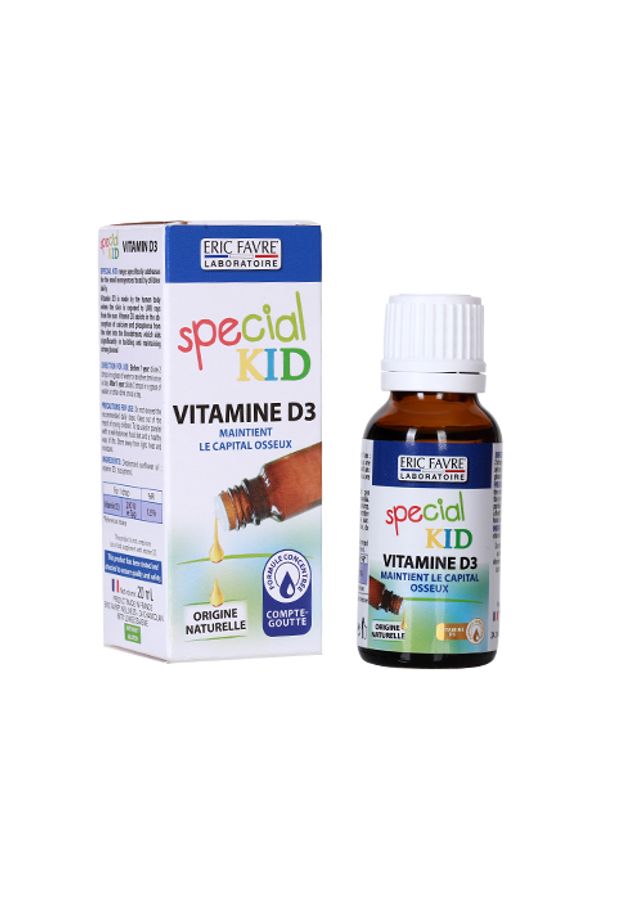 Special Kid Vitamin D3 Nhỏ Giọt Hương Hướng Dương Nhập Khẩu Pháp