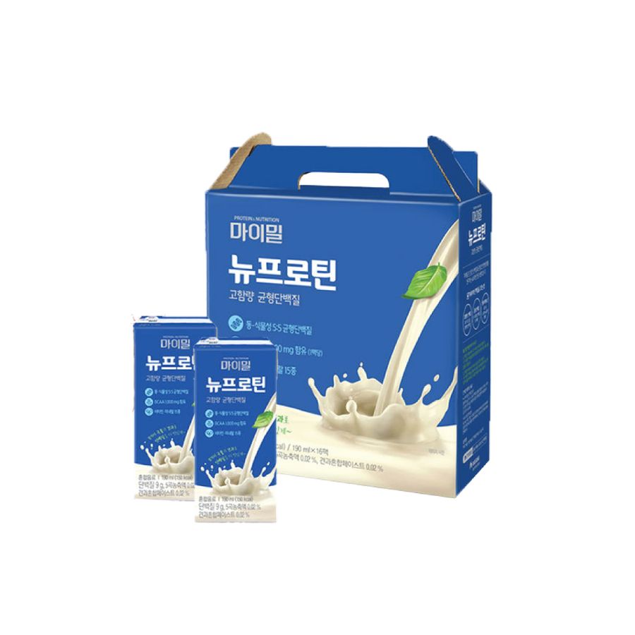 Sữa Protein Mymeal New Protein Vị Original Wellife 190mlx16