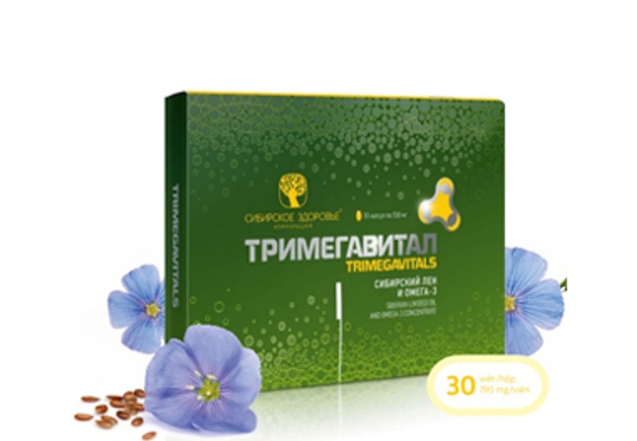 Trimegavitals Siberian Linseed Oil And Omega 3 Concentrate