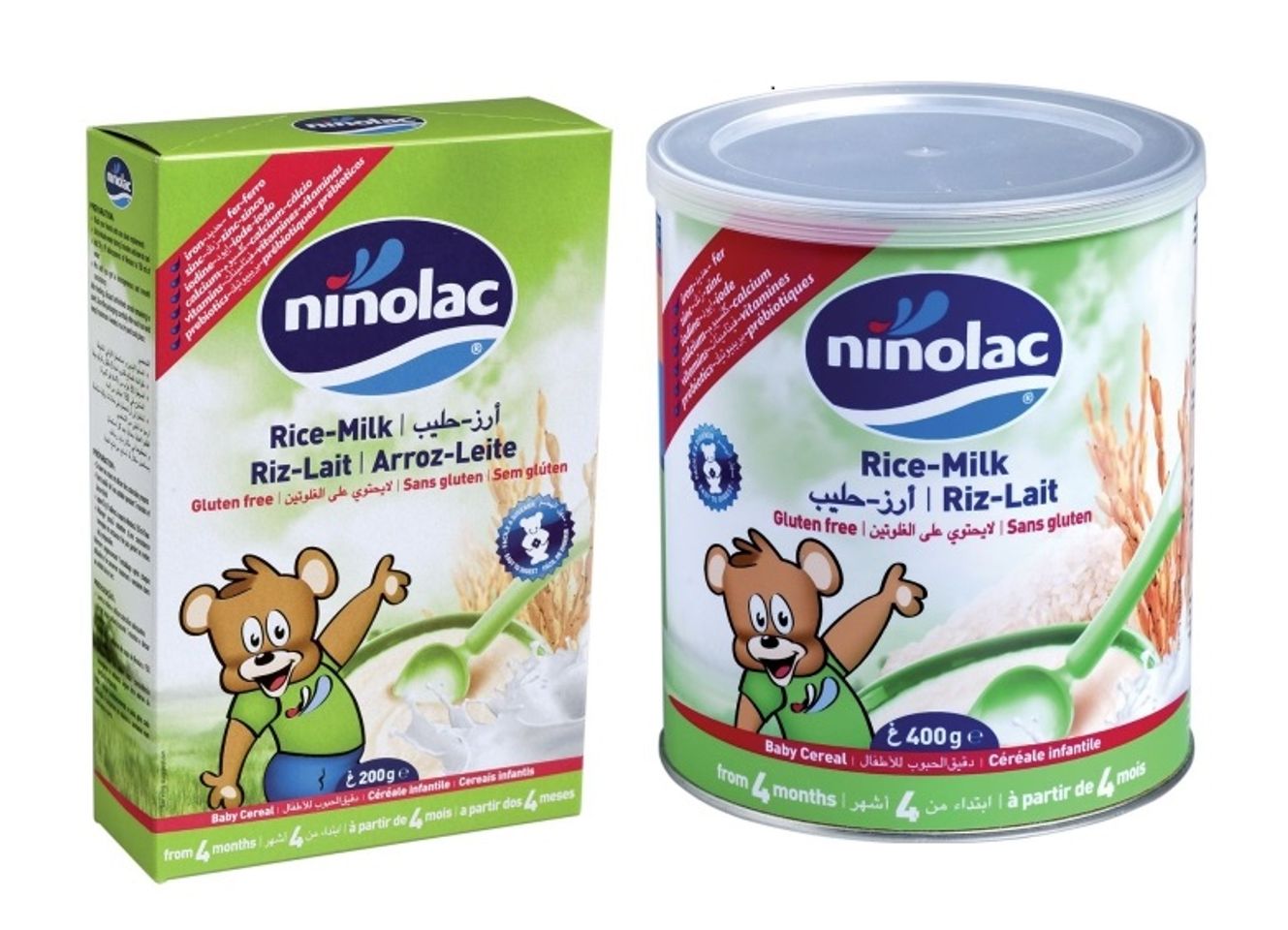 Bột ăn dặm Ninolac cho trẻ trên 4 tháng tuổi 1