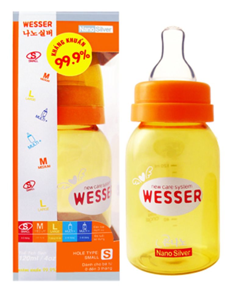 Bình sữa Wesser 120ml