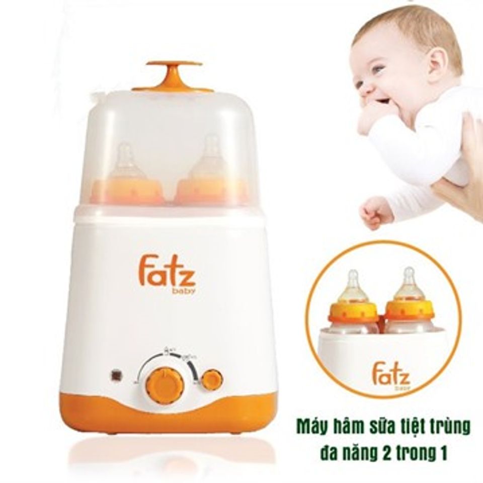 Công dụng của máy hâm sữa fatzbaby 2 bình tiệt trùng đa năng fb3011sl