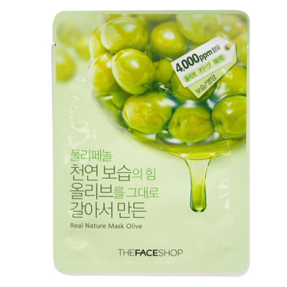 Mặt Nạ Ô Liu Real Nature Mask Olive TheFaceShop