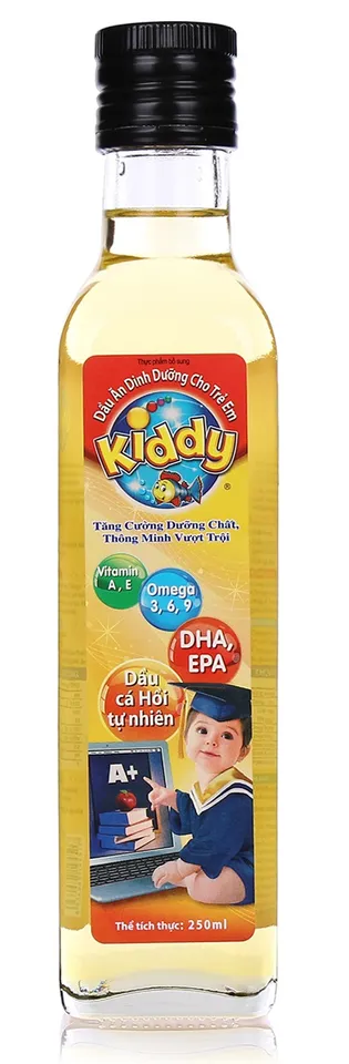 Dầu ăn Kiddy là dầu ăn dinh dưỡng dành riêng cho bé