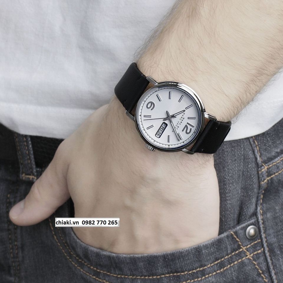 Đồng hồ Marc Jacobs dây da cho nam Danny Men’s Black MBM5076 5