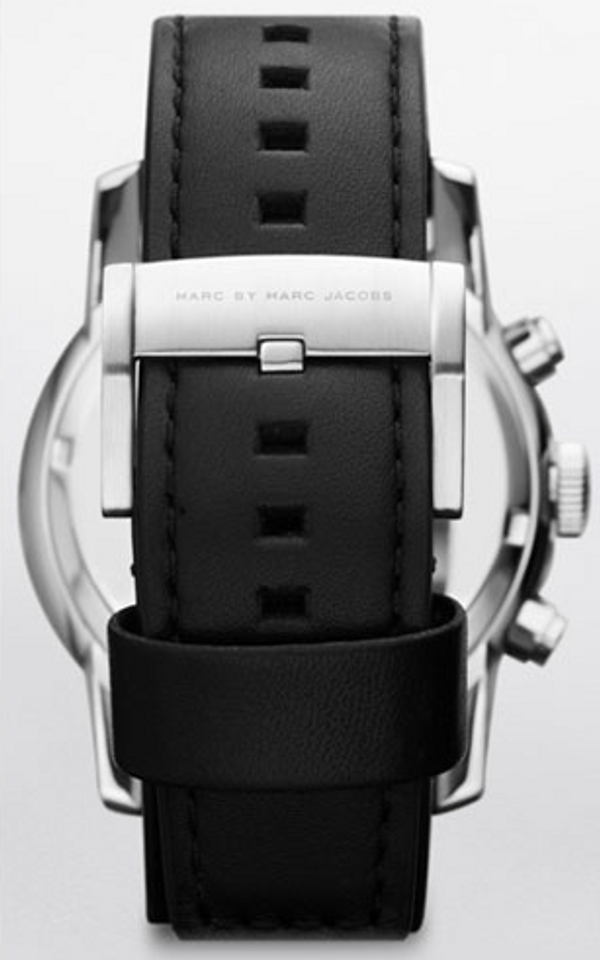 Đồng hồ nam Marc Jacobs Larry Men’s Chronograph Watch 46mm thiết kế dây da tinh tế, chắc chắn