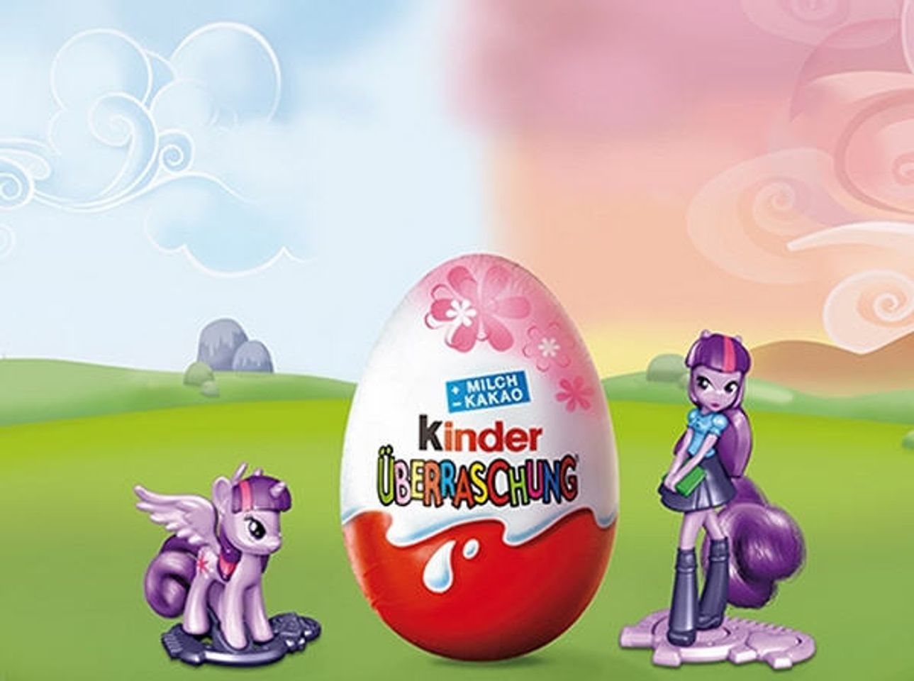 Trứng đồ chơi socola Kinder Pony mang đến điều ngạc nhiên cho bé