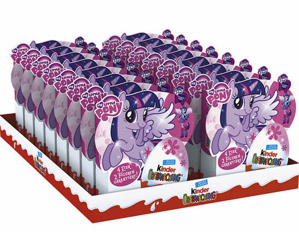Một thùng trứng đồ chơi socola Kinder Pony 