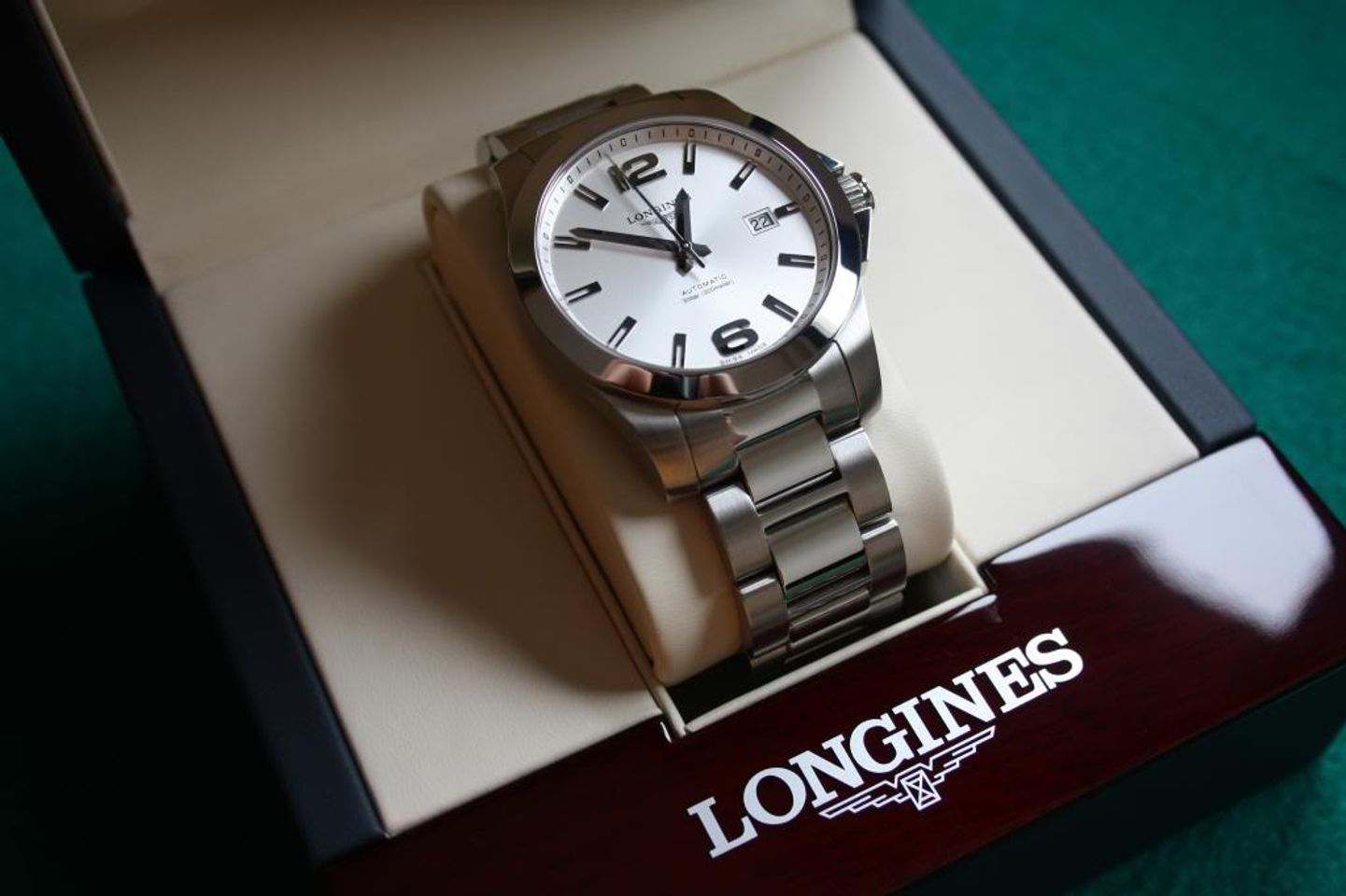 Đồng hồ Longines Sport Conquest Silver Dial Bracelet L3.677.4.76.6 2