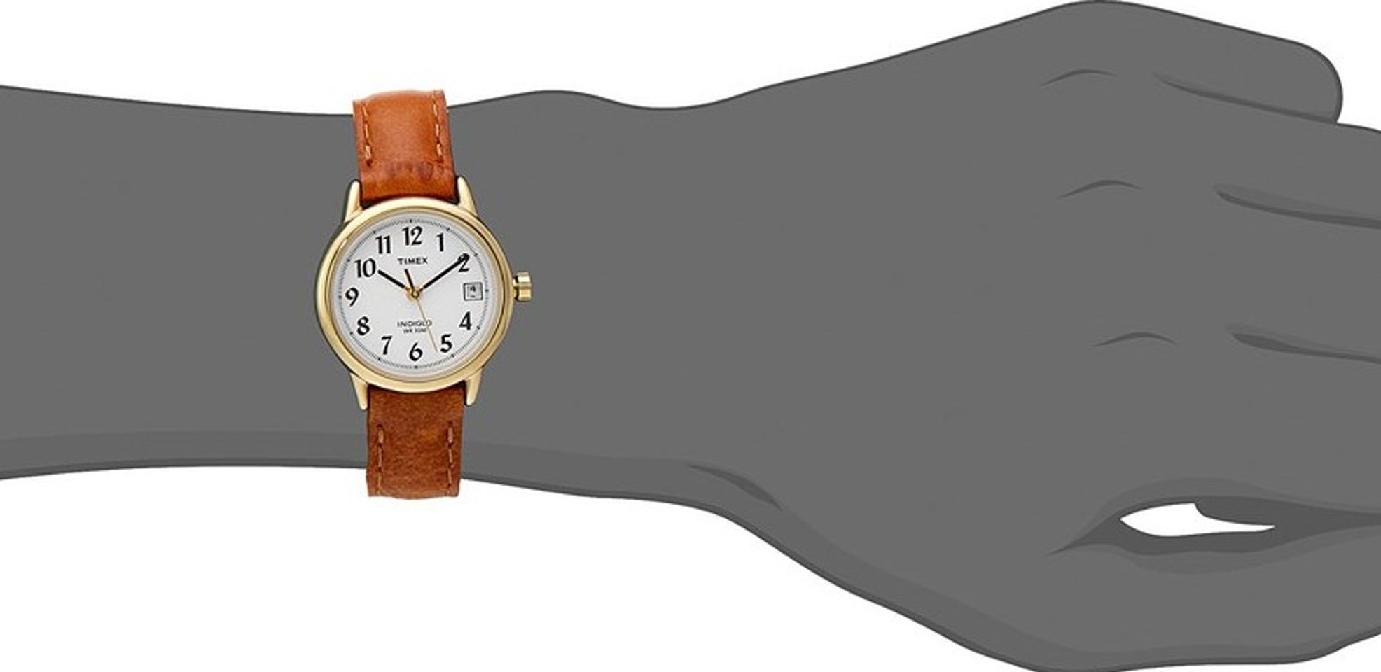 Chiếc đồng hồ Timex nữ này lên tay nhỏ nhắn và tinh tế như chính các cô gái
