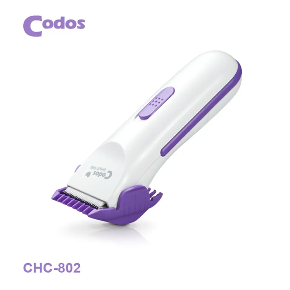 Tông đơ cắt tóc Codos CHC 802 có 7 nấc giúp điều chỉnh vị trí lược