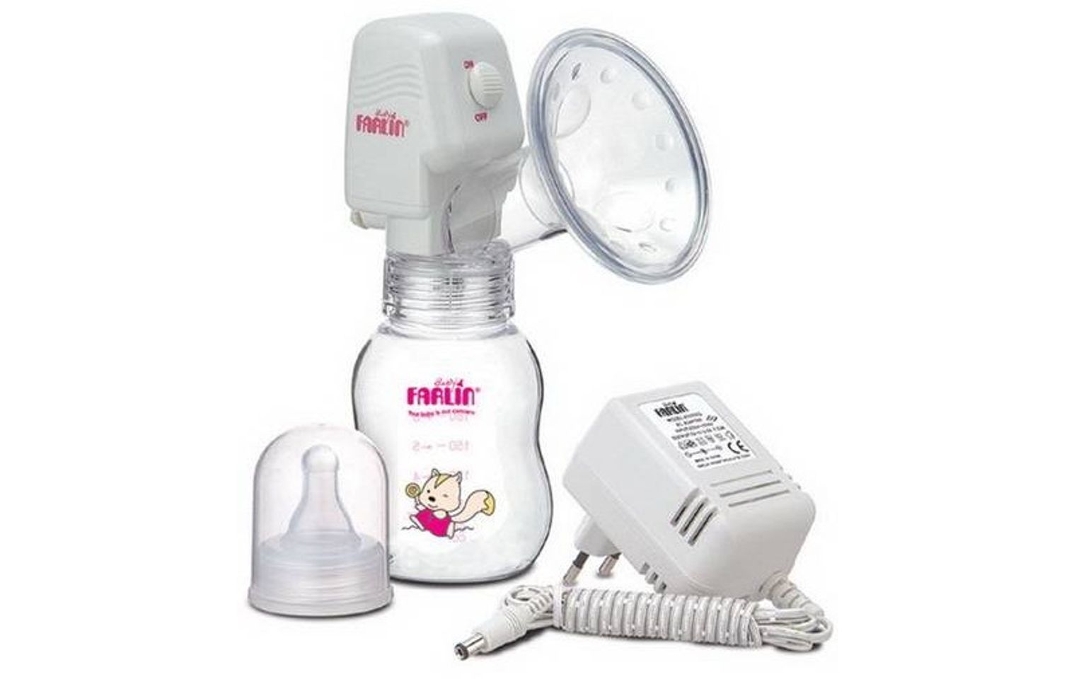 Máy hút sữa Farlin BF 639 sử dụng pin an toàn giúp các mẹ hút sữa nhẹ nhàng như trẻ đang bú mẹ