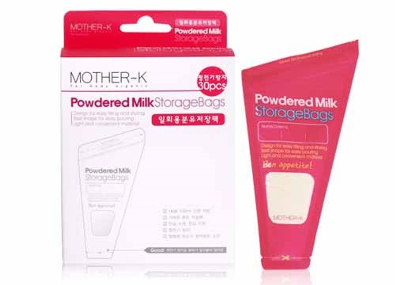 Túi đựng sữa bột MotherK Hàn Quốc (30c) 1