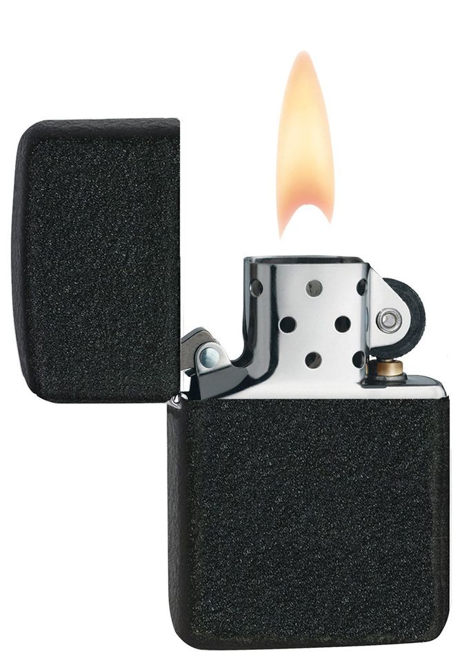 Bật lửa Zippo 1941 Replica Black Crackle Lighter tiện dụng và đẳng cấp