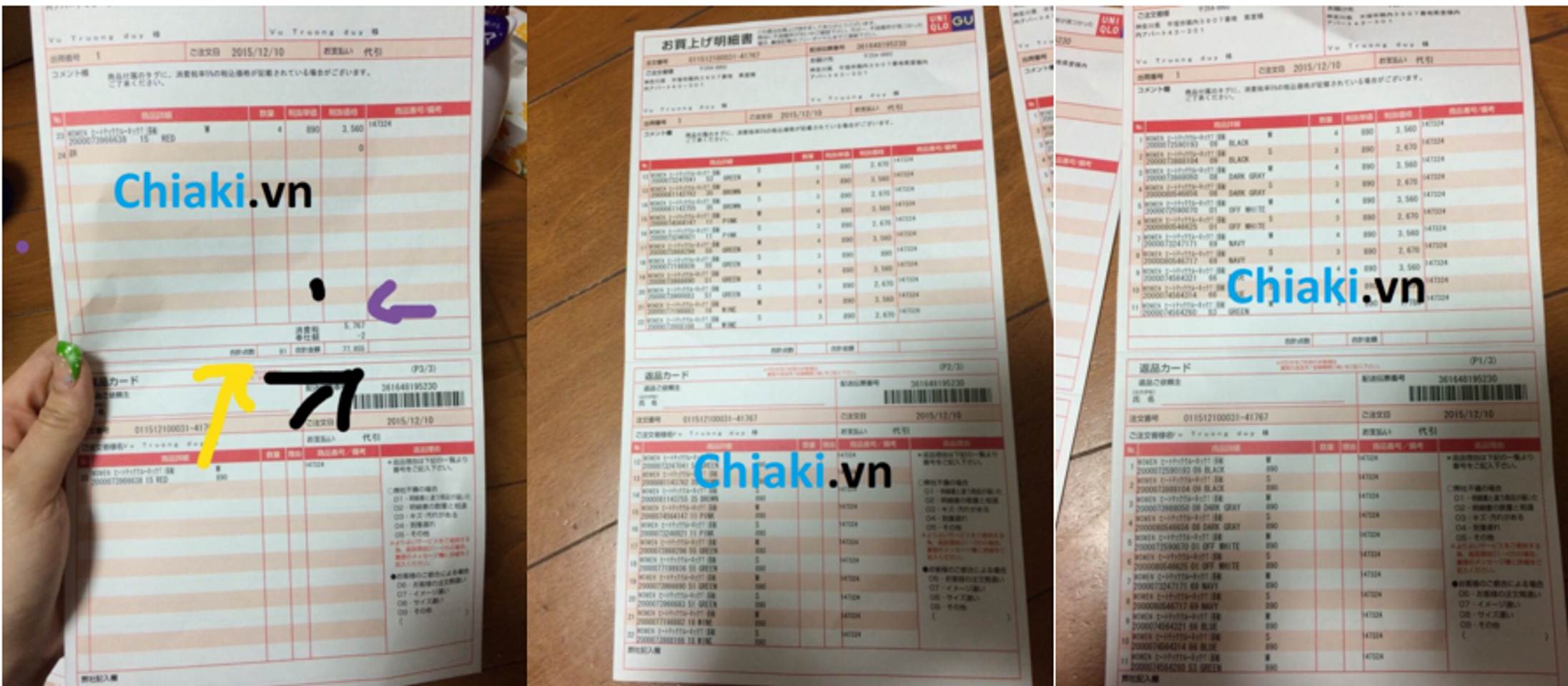 Chiaki.vn cam kết bán hàng Uniqlo chính hãng từ Nhật