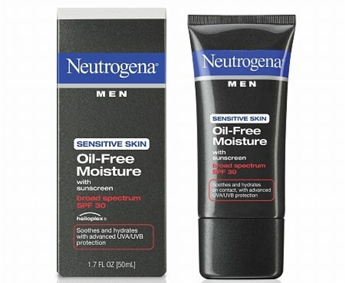 Kem chống nắng Neutrogena Men Sensitive Skin Oil Free Moisture SPF30 dành riêng cho nam
