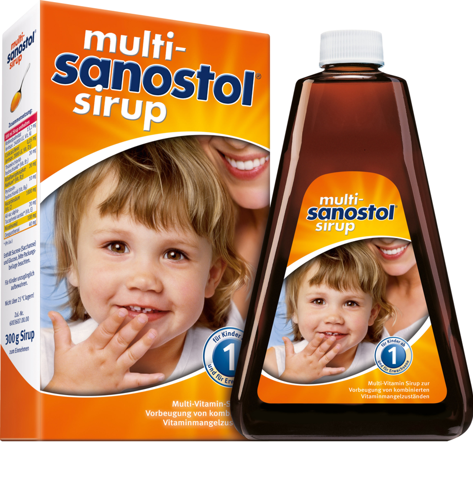Viatmin tổng hợp Sanostol số 1 cho trẻ 1-3 tuổi dạng siro
