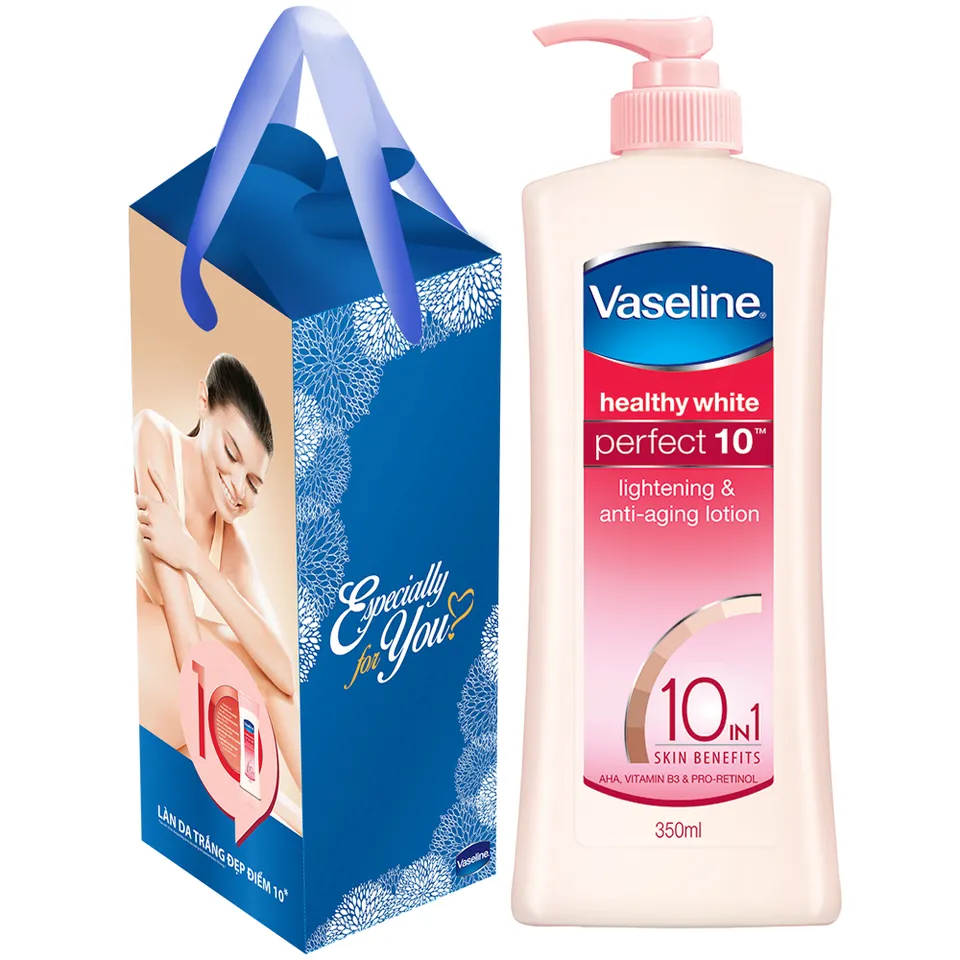 Sữa dưỡng thể Vaseline Perfect 10 trong 1 (350ml)