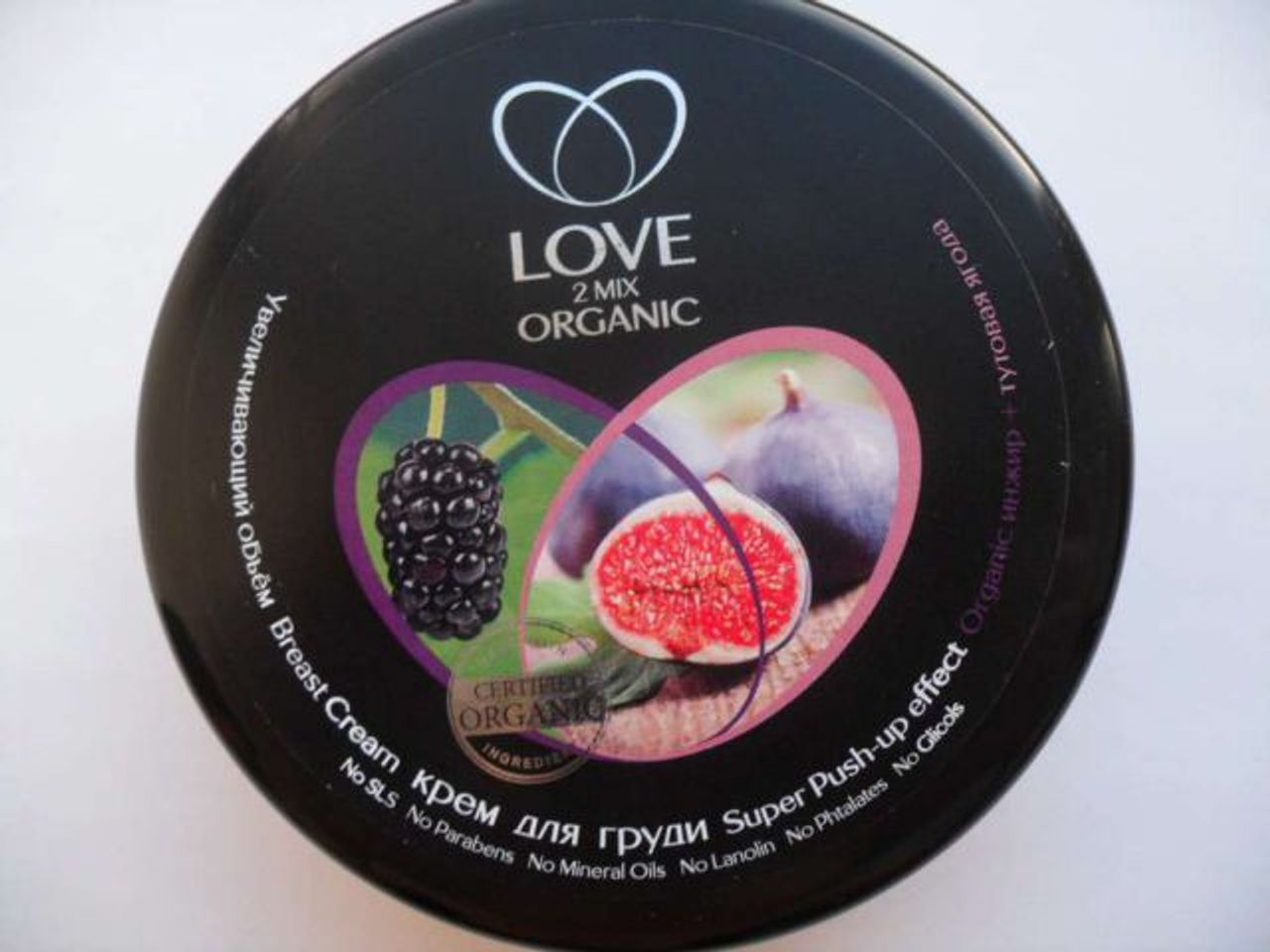 Kem Love 2mix Organic chứa các thành phần thiên nhiên an toàn