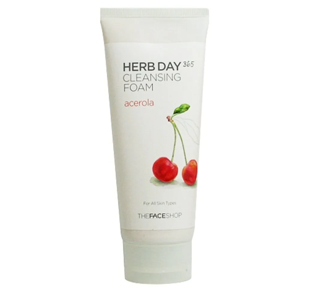 Sữa rửa mặt The Face Shop Herb Day 365 Cleansing Foam 3