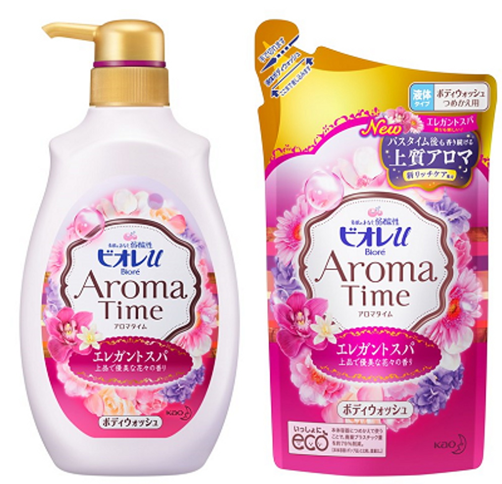 Sữa tắm Biore Aroma Time dẫn xuất Vitamin của Nhật 3