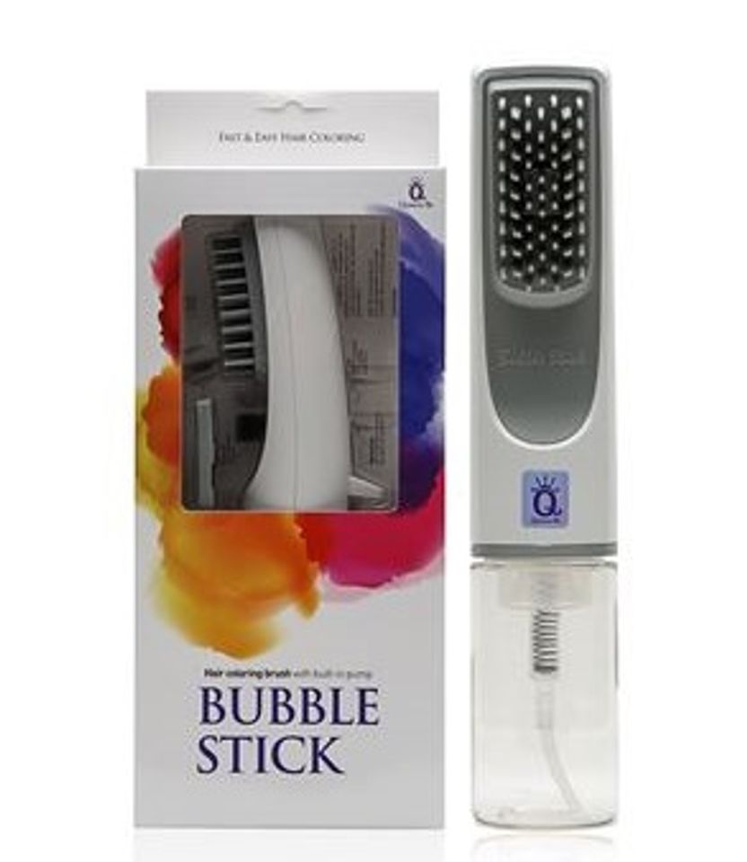 Lược nhuộm tóc thông minh Bubble Stick (Hàn Quốc) sử dụng hầu hết các loại thuốc tạo bọt, chải lên tóc để nhuộm tóc an toàn