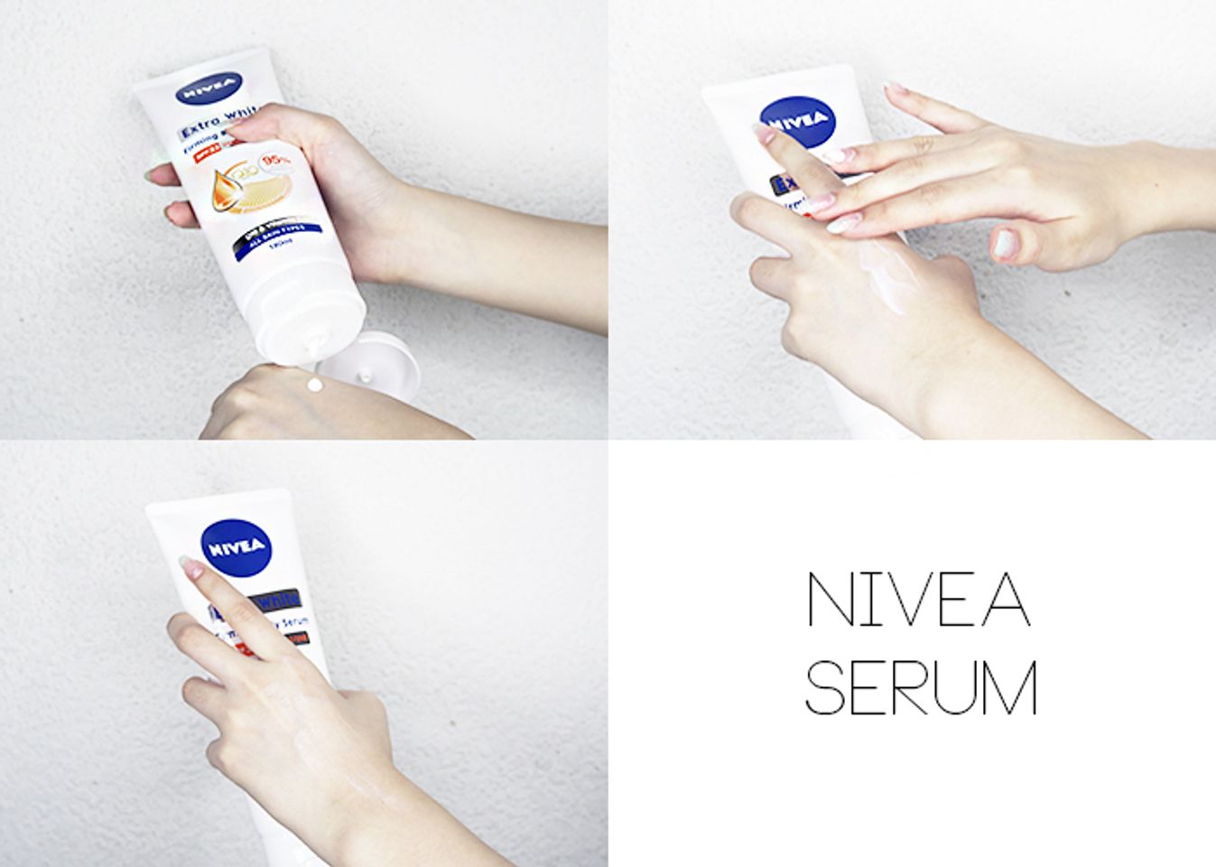 Sử dụng serum nivea hàng ngày để có làn da toàn thân mềm mại, trắng sáng đầy quyến rũ