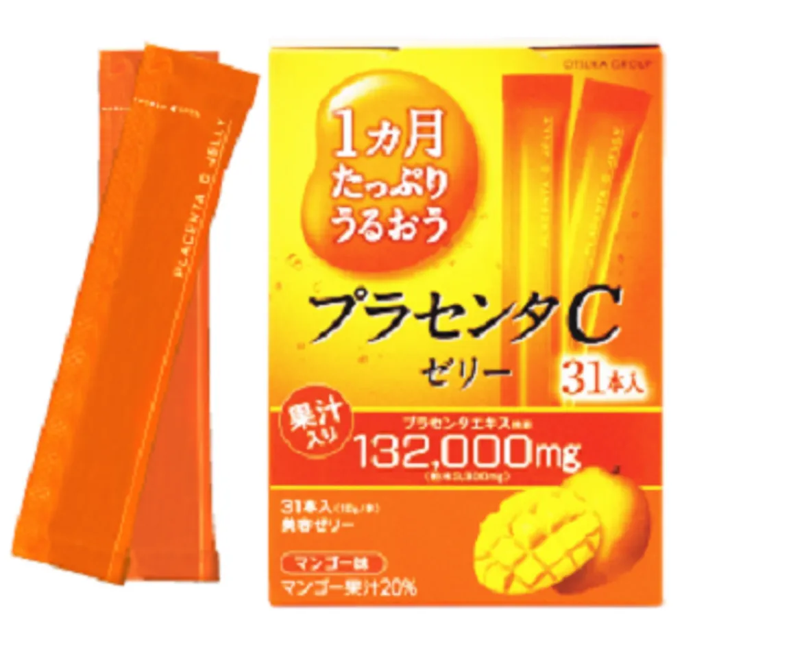 Thạch Collagen Otsuka Skin C Japan Placenta Jelly hương xoài