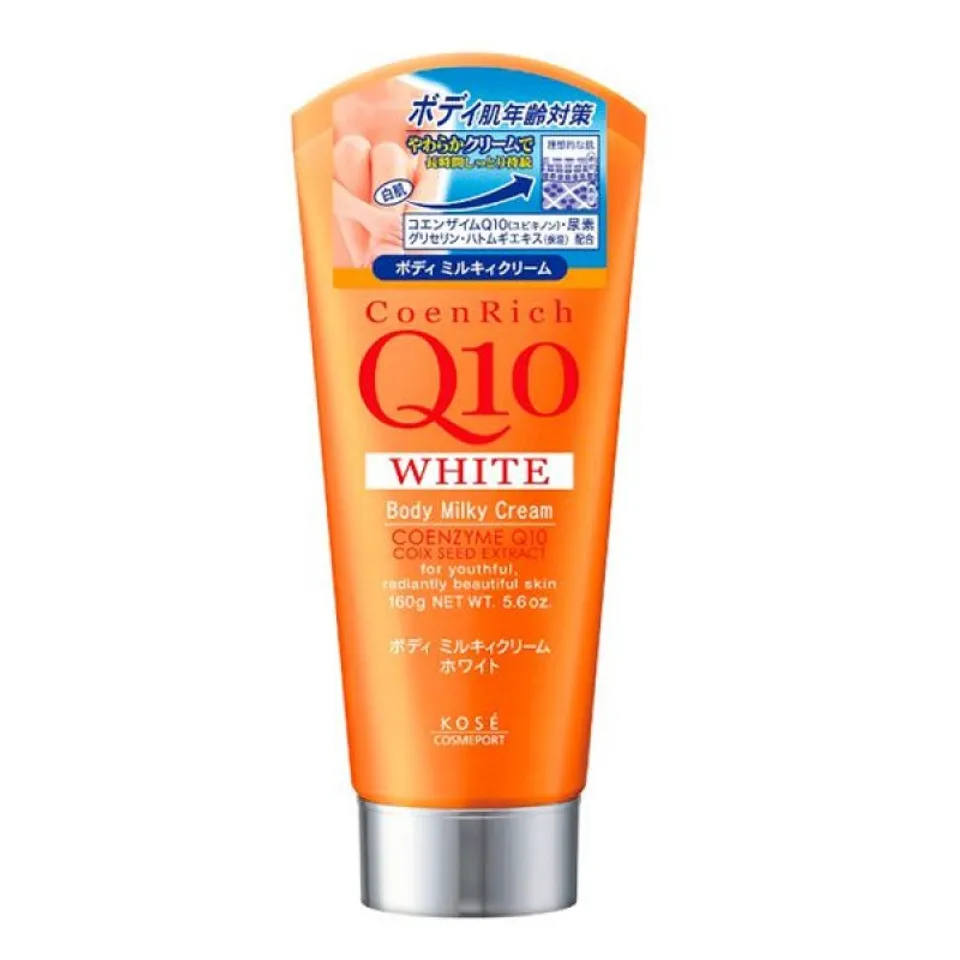 Kem dưỡng trắng da toàn thân Kose Q10 – Coen Rich Q10 Body Milky Cream