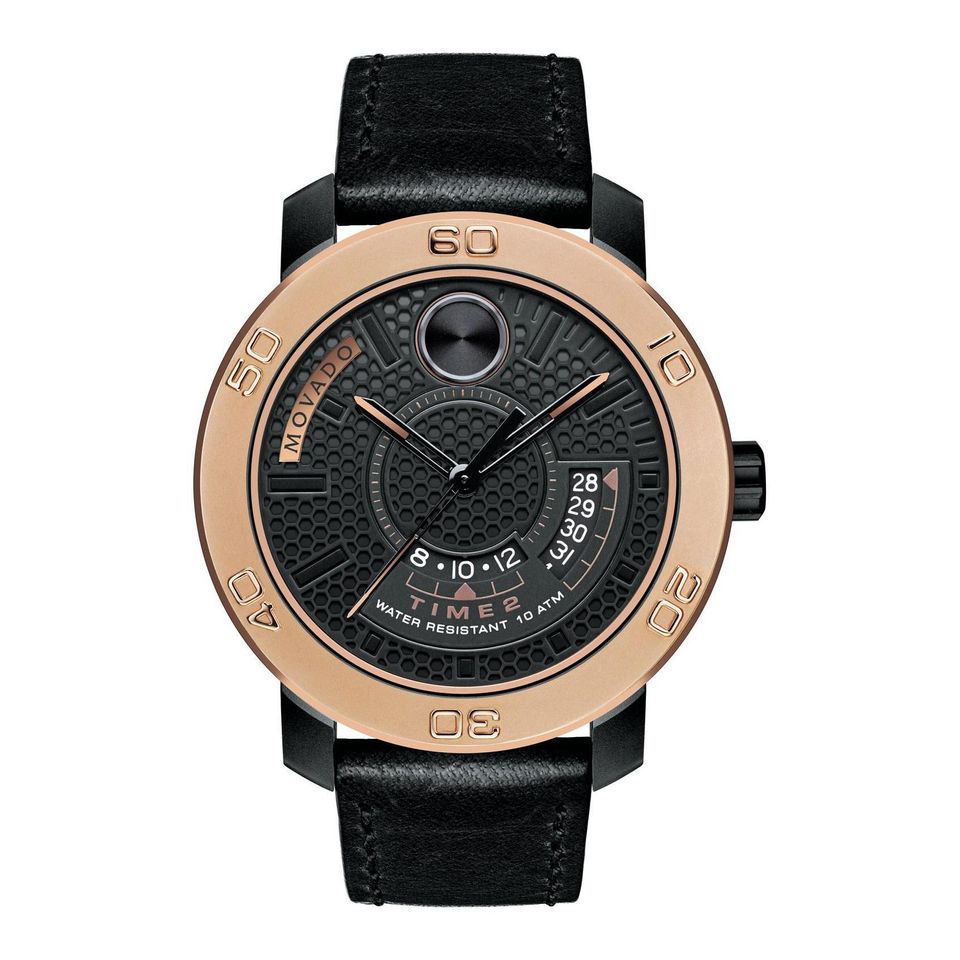 Mặt số của chiếc đồng hồ Movado 3600360 này được thiết kế phá cách, ấn tượng