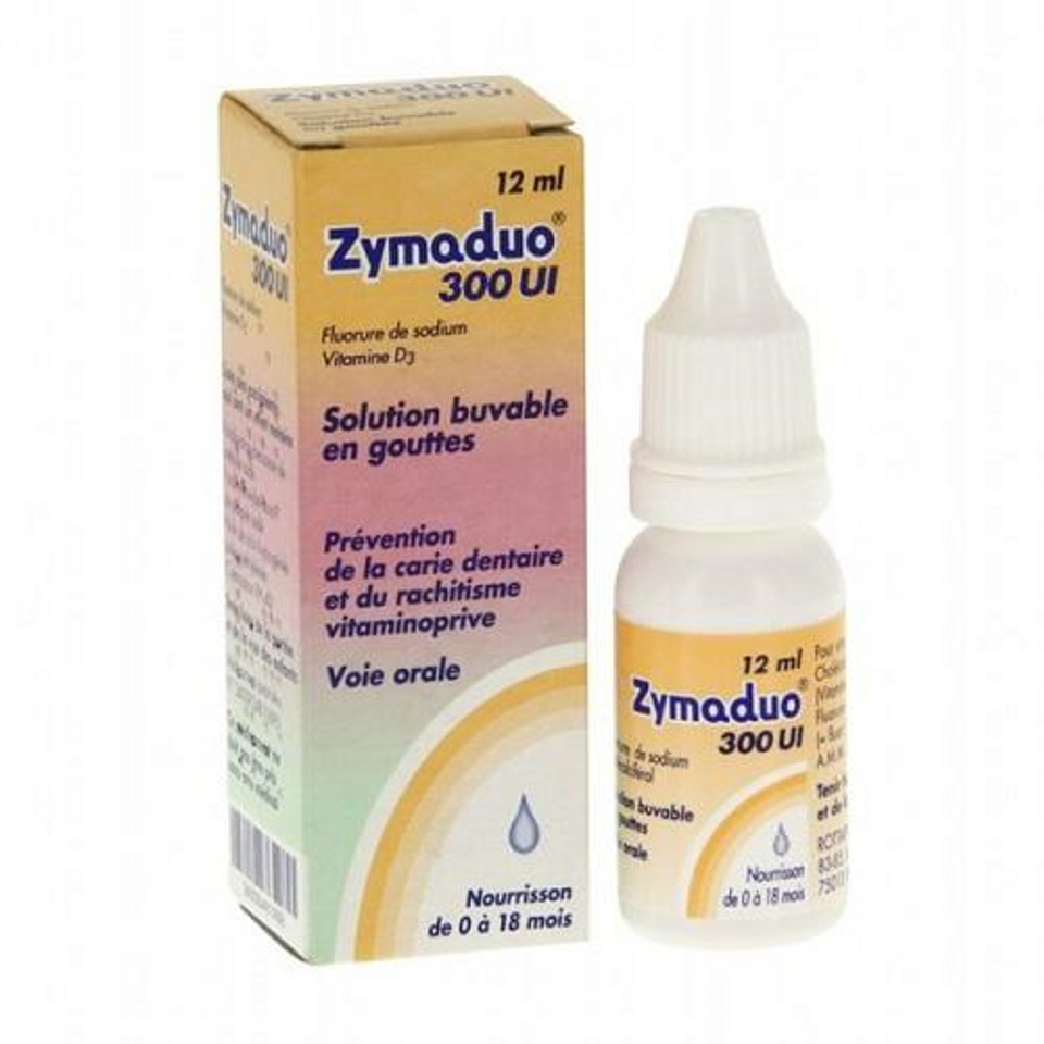 Vitamin Zymaduo 300ui - chống còi xương cho trẻ sơ sinh của Pháp