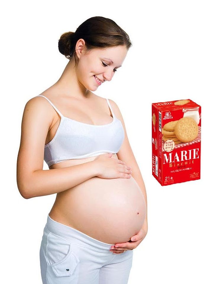 Bánh quy hỗ trợ hệ tiêu hóa của Mẹ bầu, giúp tránh được tình trạng táo bón trong thời kỳ mang thai