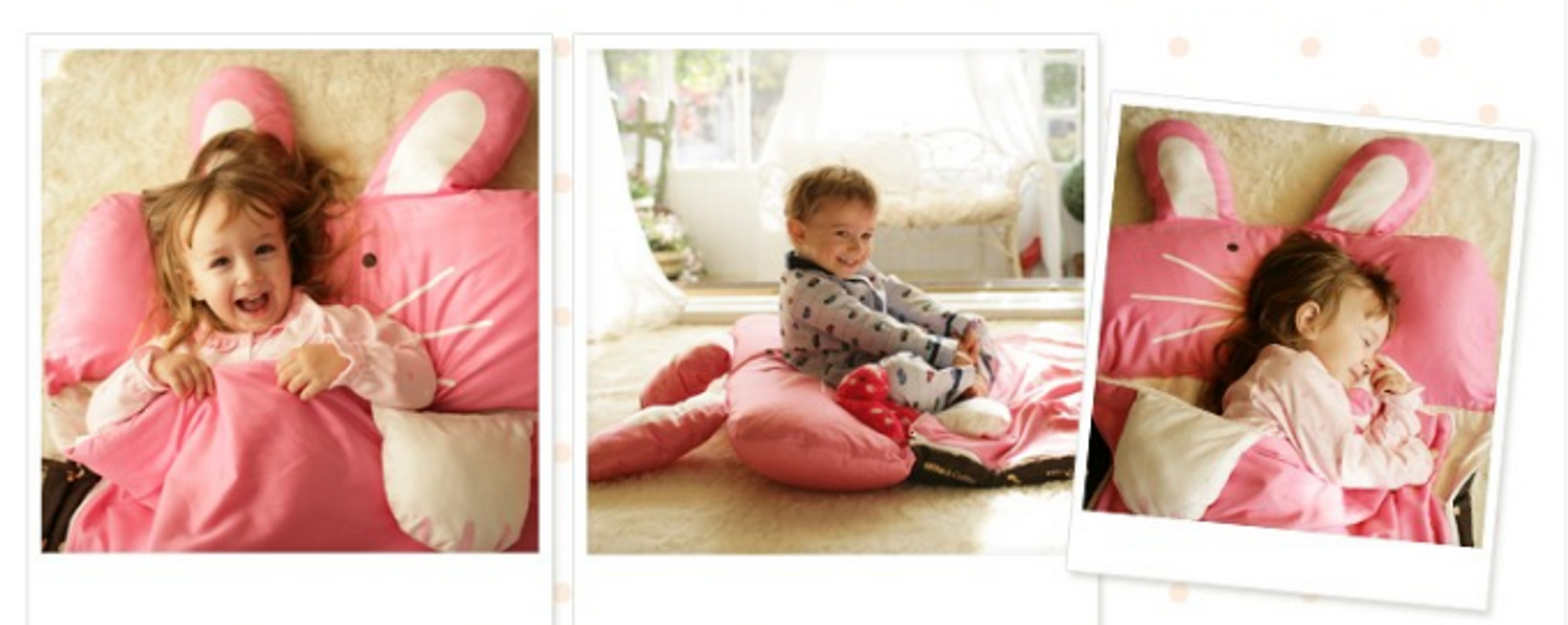 Túi ngủ thiết kế theo hình dáng các con vật ngộ nghĩnh và đáng yêu được rất nhiều bé ưu thích