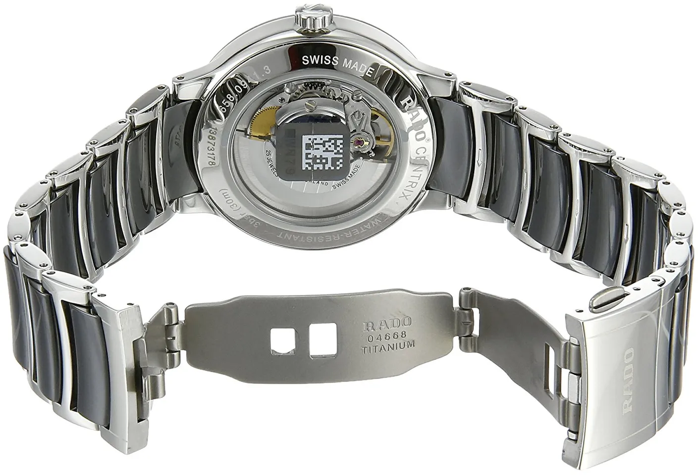 Chiếc đồng hồ Rado nam R30941162 được thiết kế lộ máy sau độc đáo