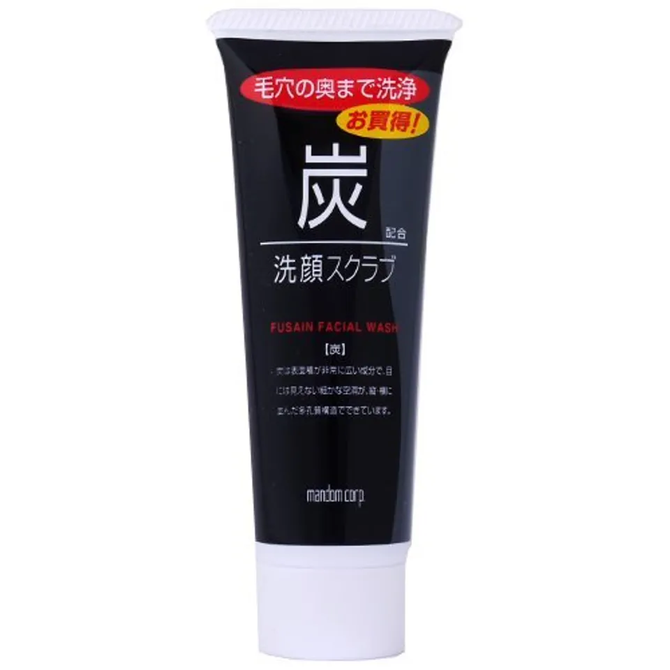 Sữa rửa mặt cho nam Fusain Facial Wash Nhật Bản 100g giúp cánh mày râu làm sạch da mặt hiệu quả