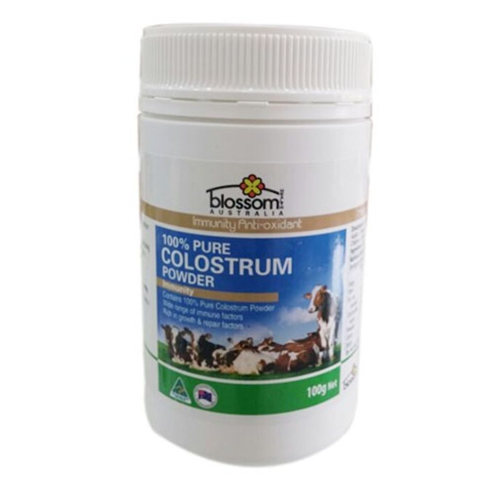 Sữa bò non nguyên chất Blossom Colostrum Powder 100% Pure 100g của Úc