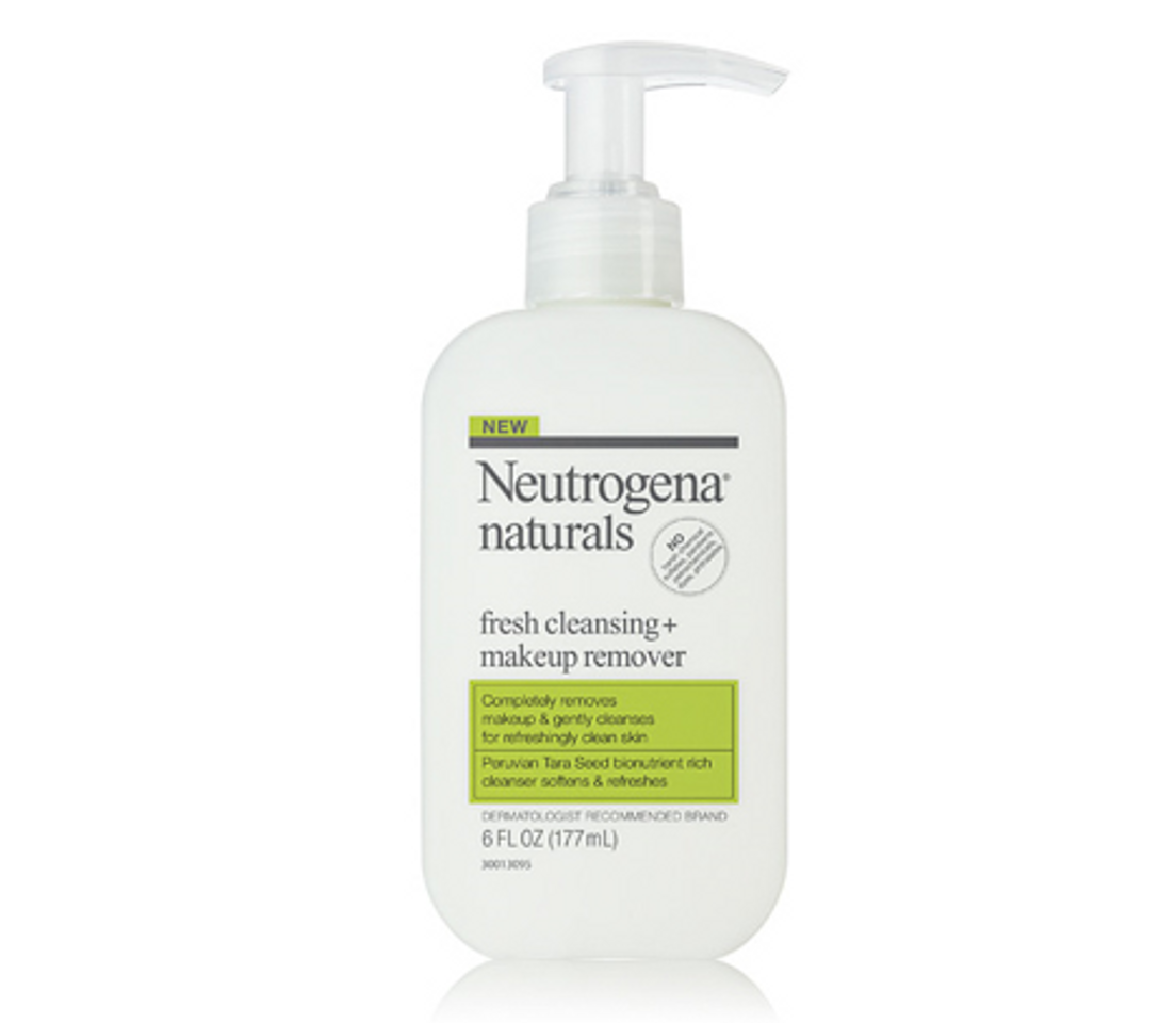 Sữa rửa mặt tẩy trang Neutrogena Naturals Fresh Cleansing and Makeup remover 177ml
